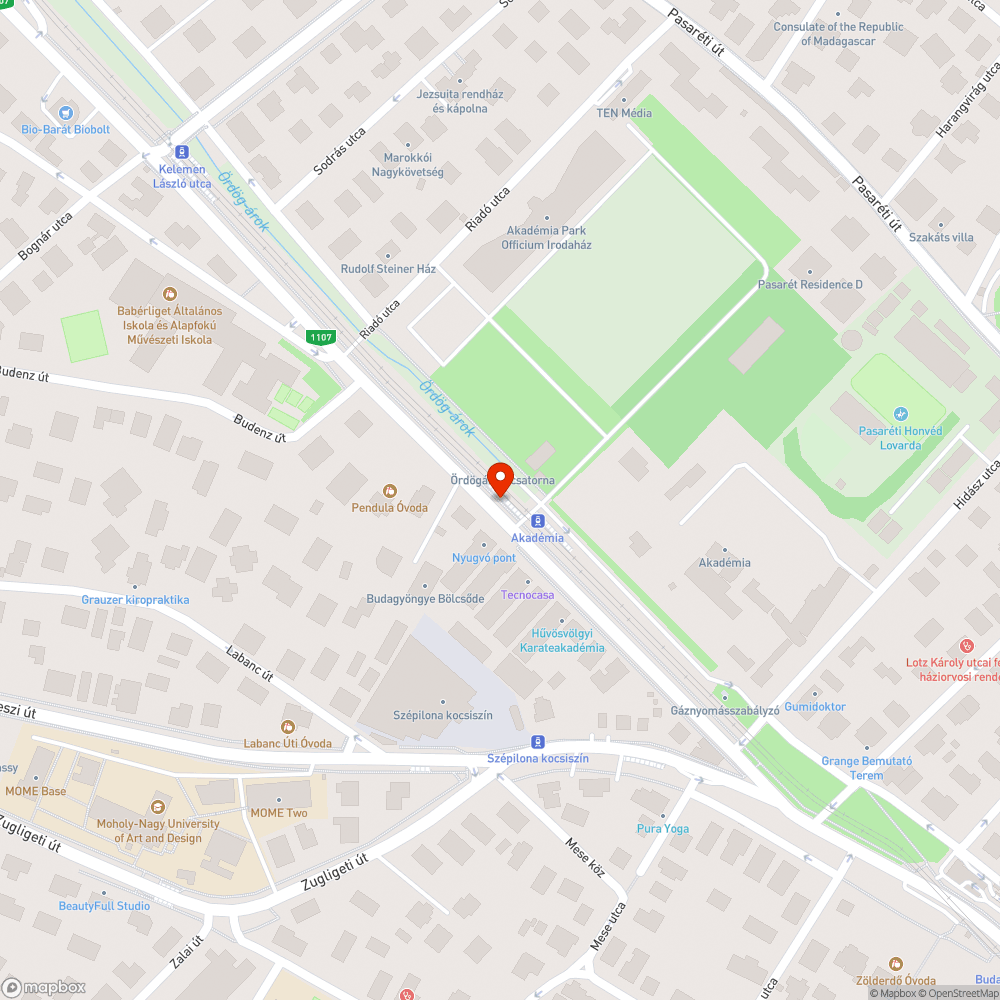 Kráter bejelentés helye