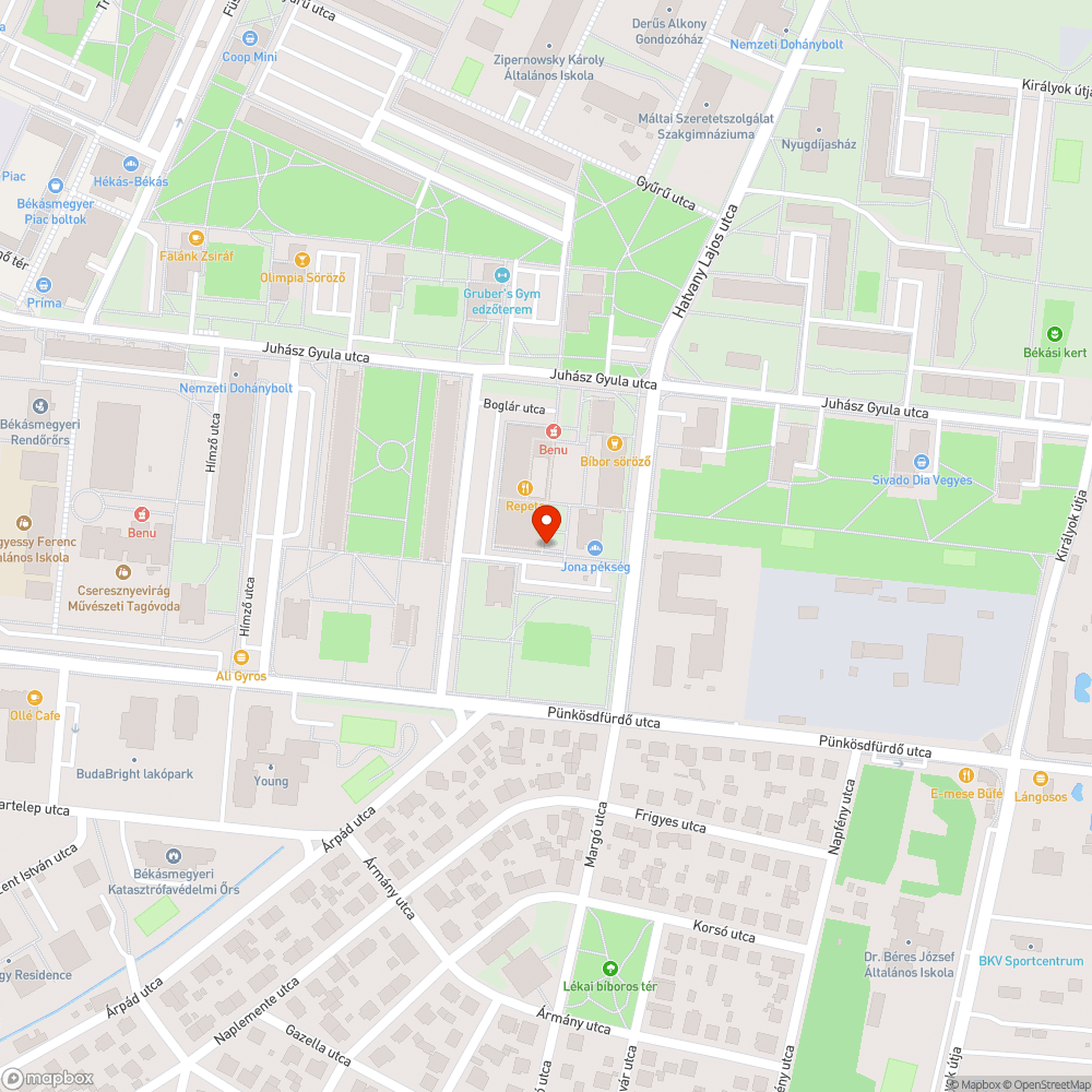 Összes szemetes tele bejelentés helye