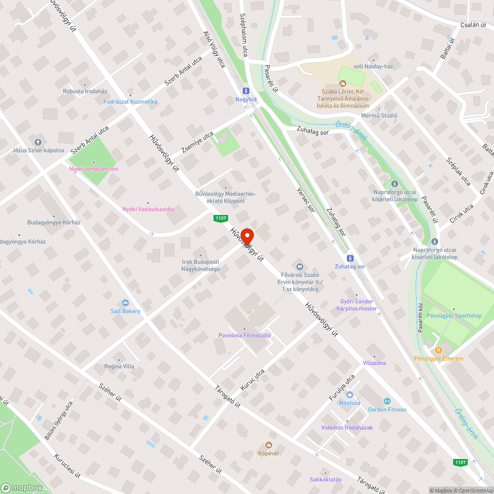 Zöldhulladék kupac bejelentés helye