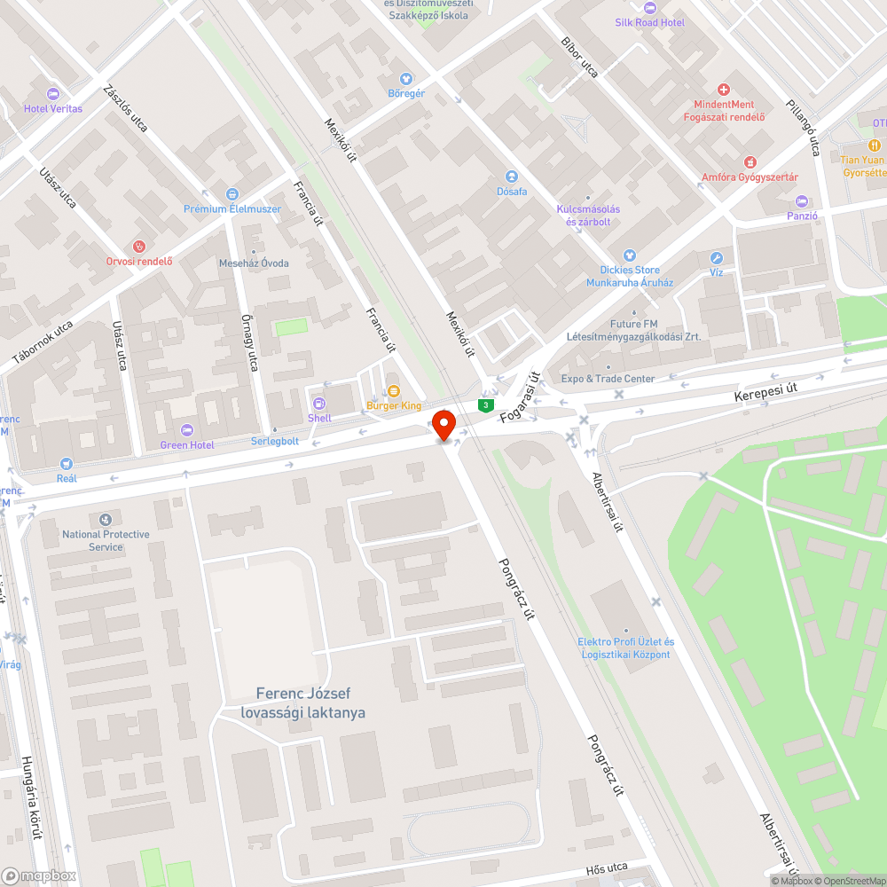 Rongálódott balesetveszélyes járda szegély bejelentés helye