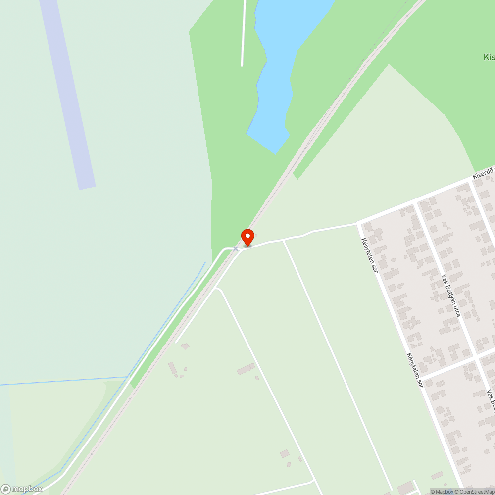 Eltörött tábla bejelentés helye