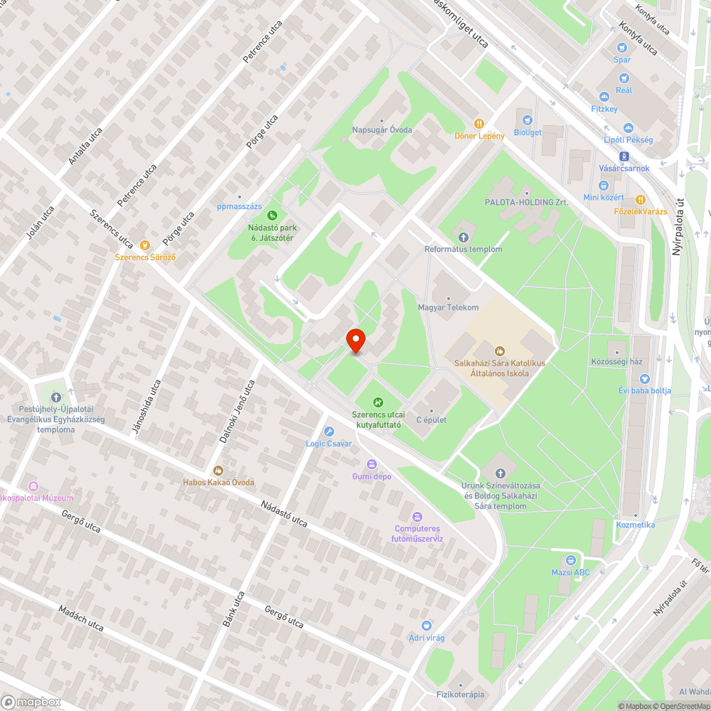 Megrongált játszótér kerítés bejelentés helye