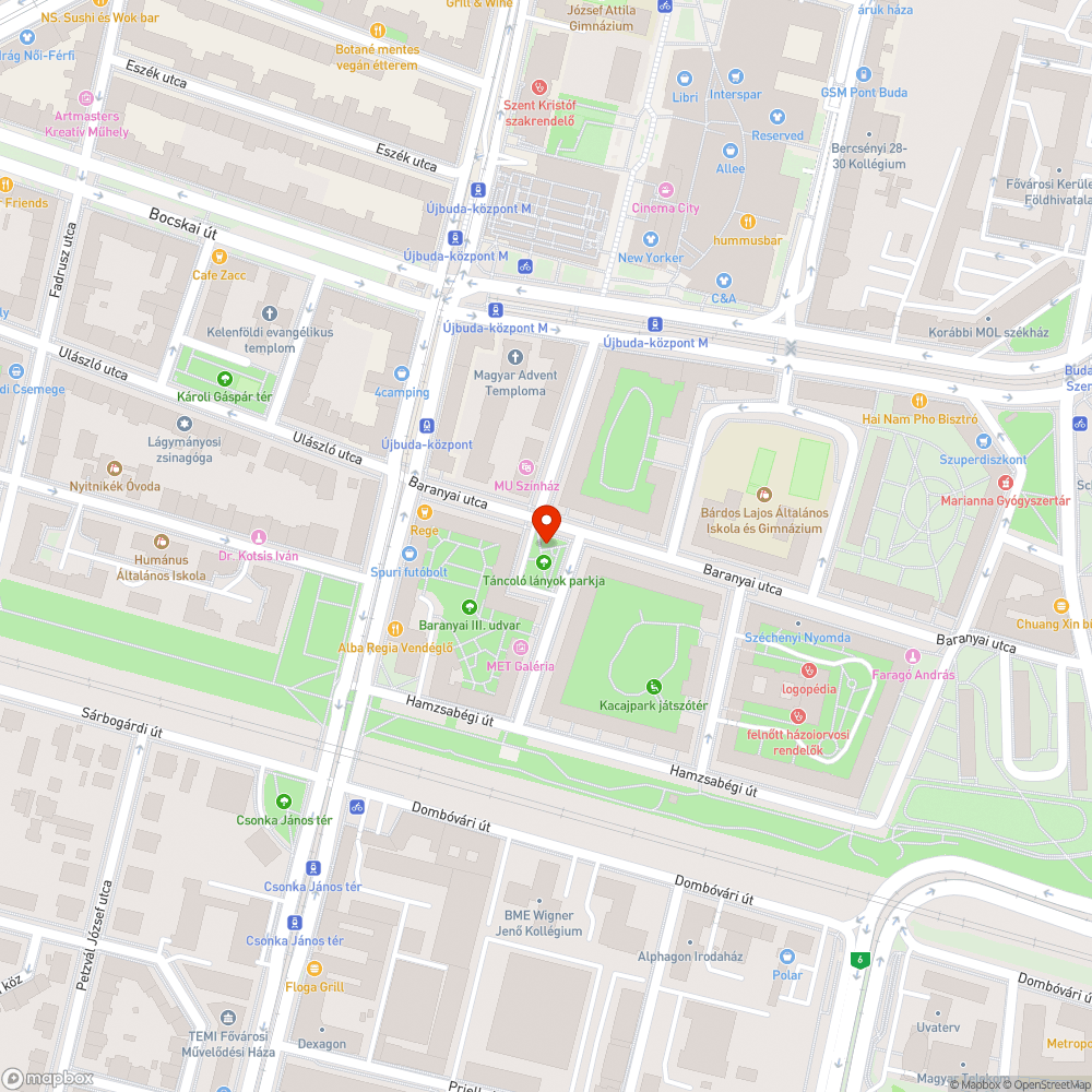 Szétesett locsoló rendszer bejelentés helye