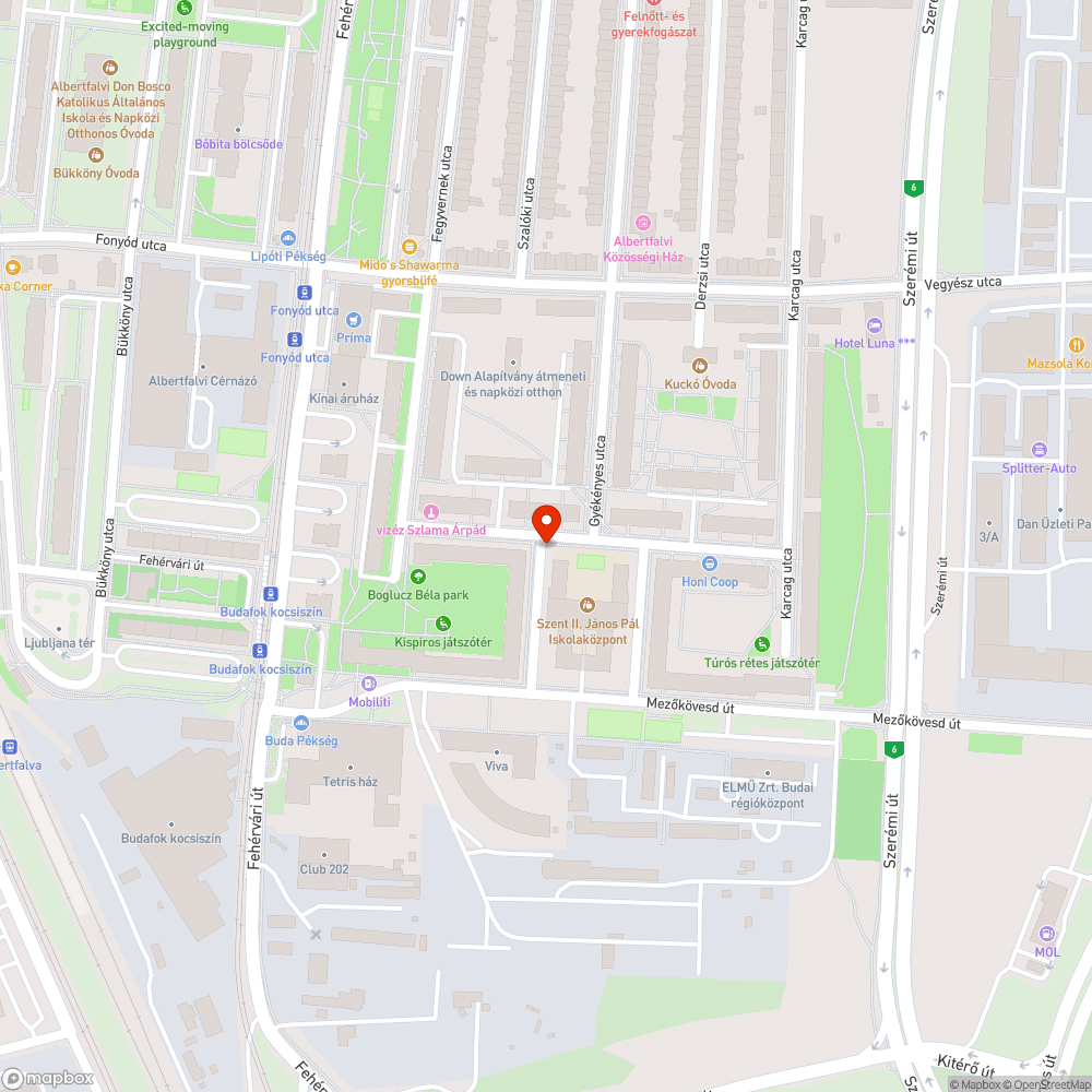 Elhagyott Spark bejelentés helye