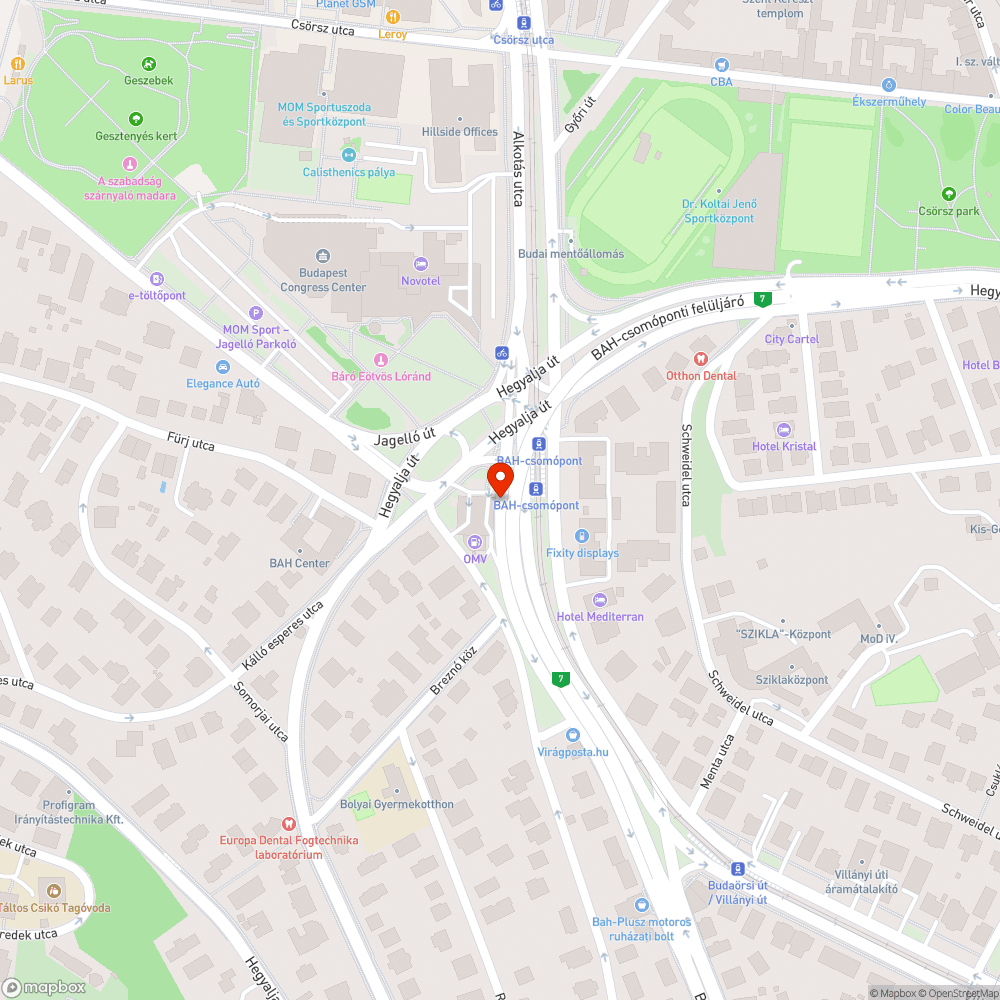 Elhagyott Focus bejelentés helye