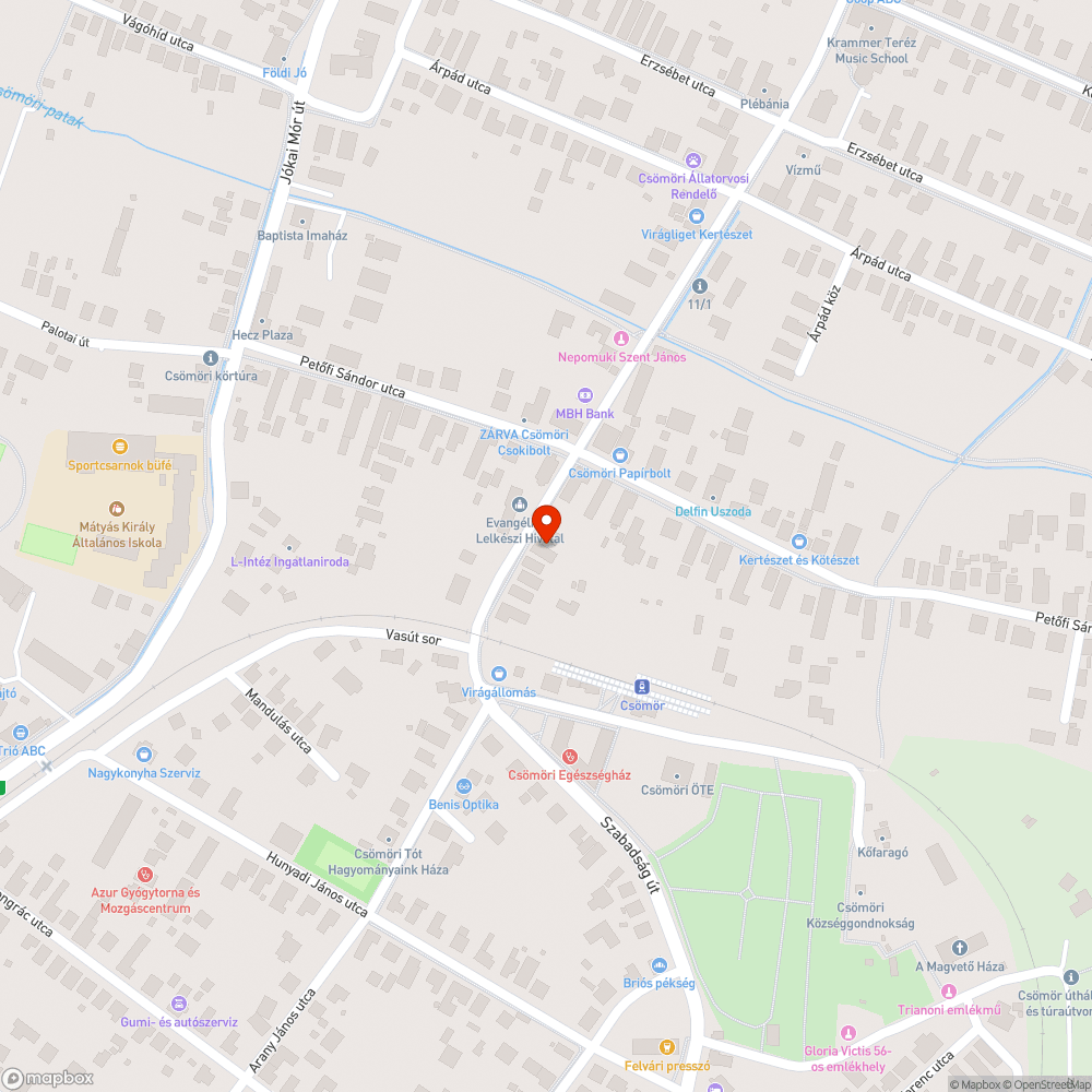 Balesetveszélyes aknafedél bejelentés helye