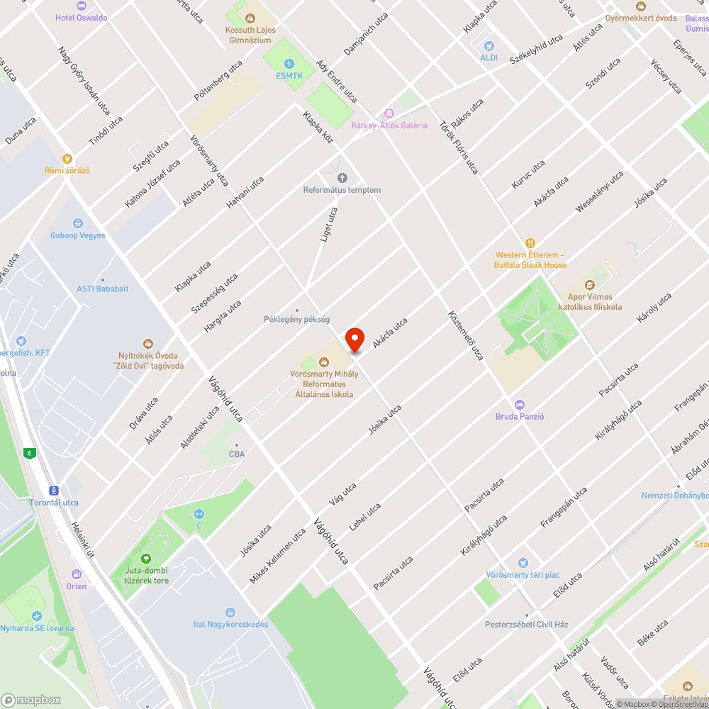 Barnuló utcatáblák bejelentés helye