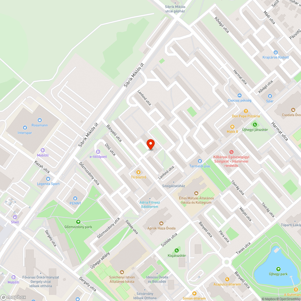 Üzemképtelen jármű - Bányató bejelentés helye