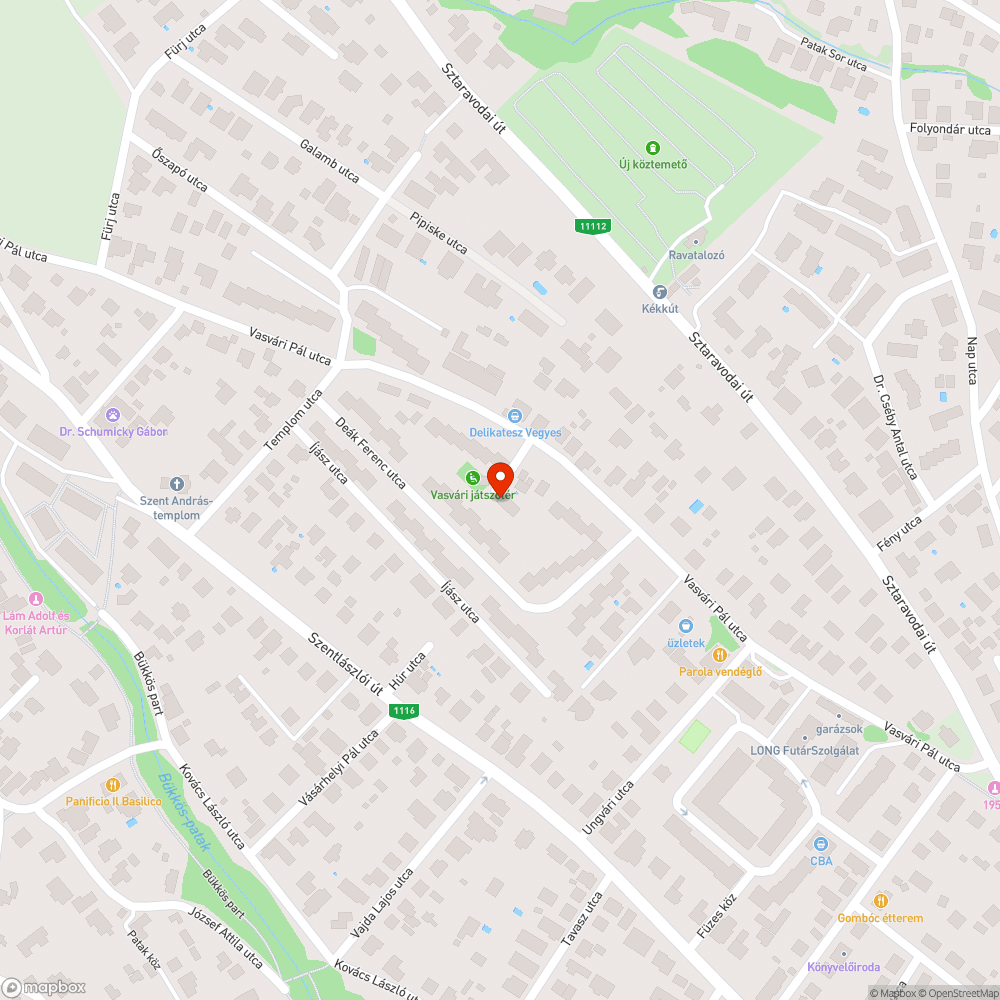 Elpusztult madár bejelentés helye