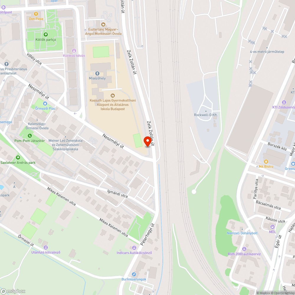 Kidőlésben lévő fa bejelentés helye