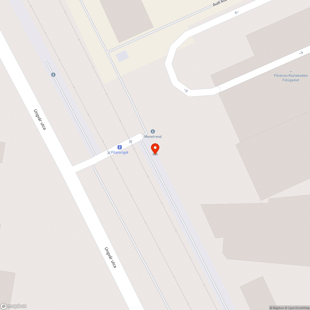 Rögzítetlen szemetesek a HÉV megállóban bejelentés helye