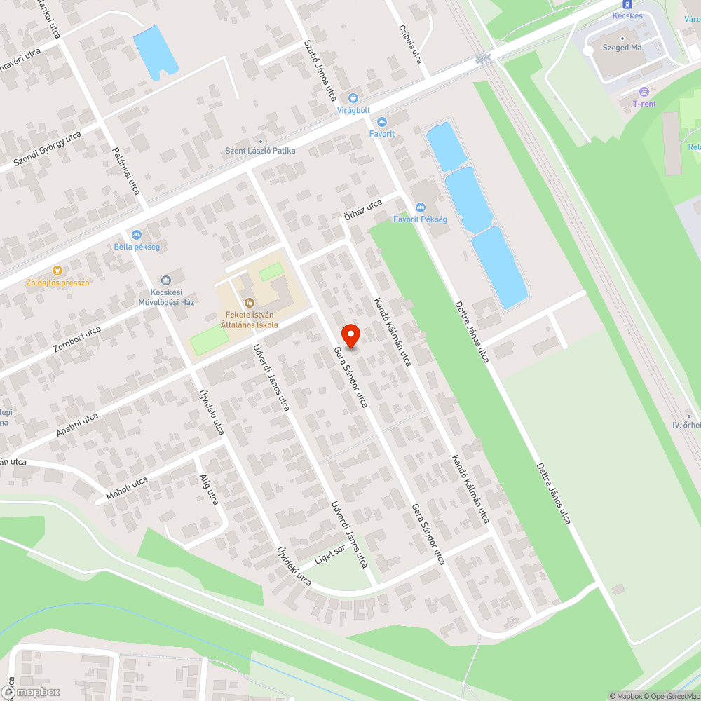 Gera Sándor utca állapota bejelentés helye
