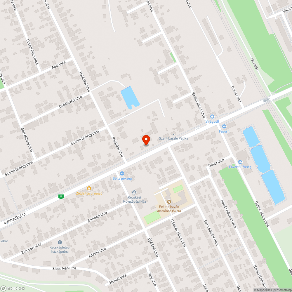 Széttöredező közműakna keret bejelentés helye