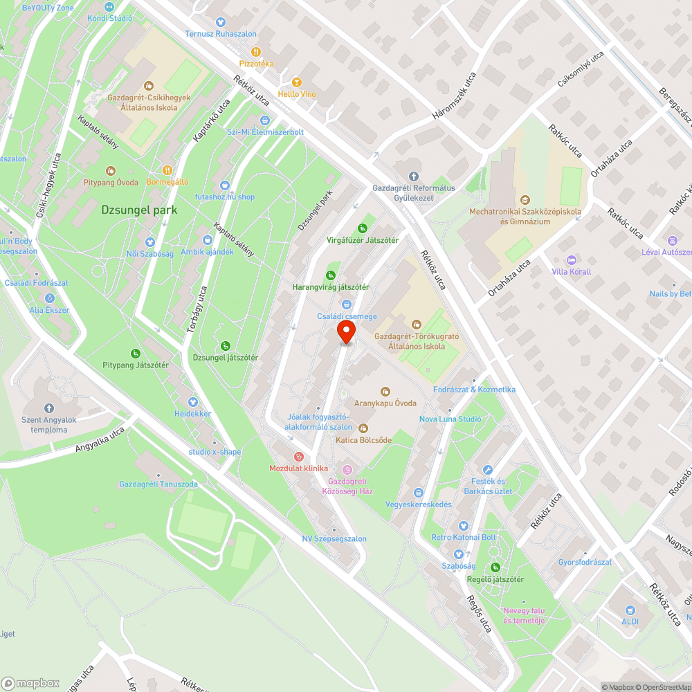 Tűzcsap bejelentés helye