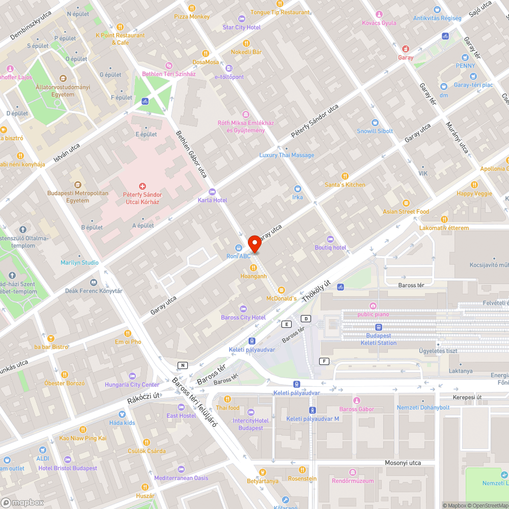 Eltűnt növények bejelentés helye