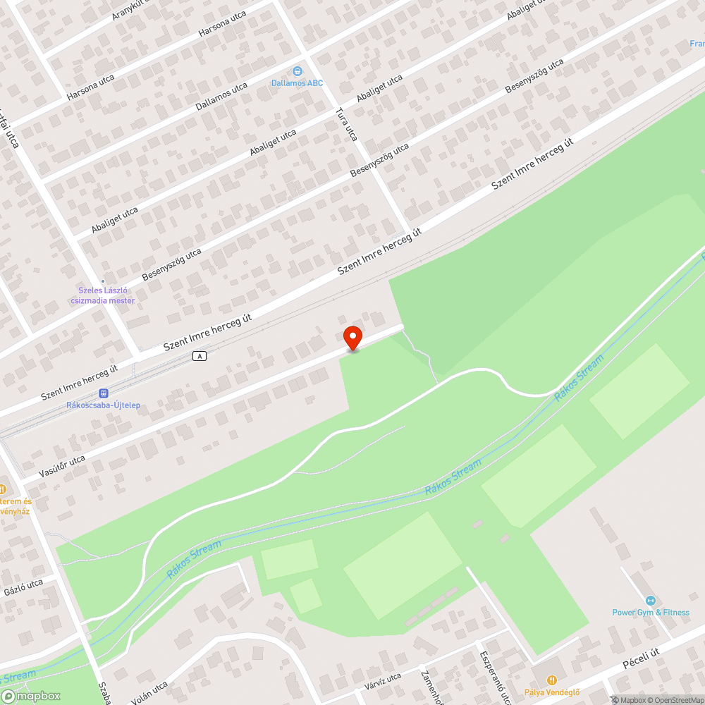 Hiányzó csatornafedél bejelentés helye