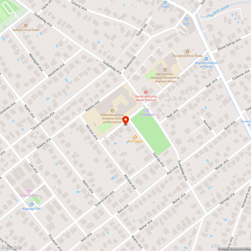 Szemétkupac - Sóvirág u. bejelentés helye