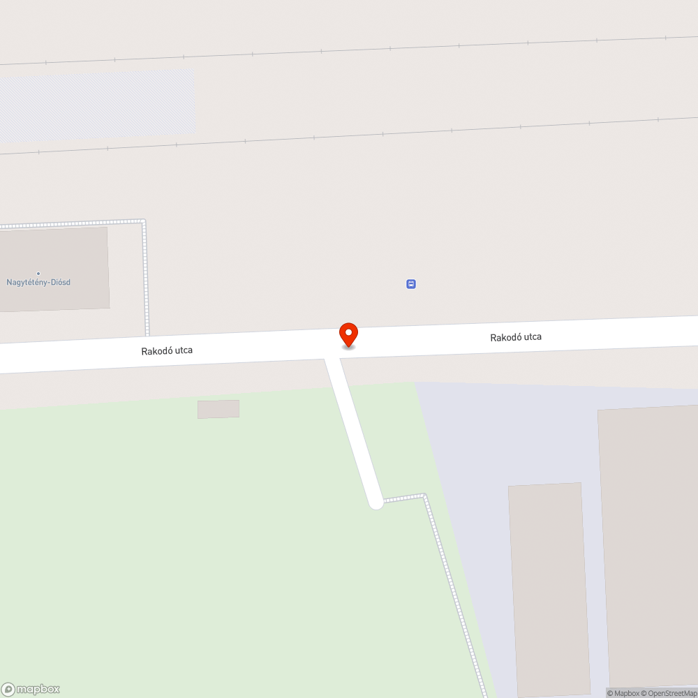 Kidőlt KRESZ-tábla - Rakodó utca bejelentés helye