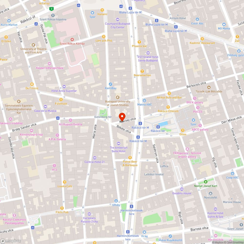 Letört Bubi tábla bejelentés helye