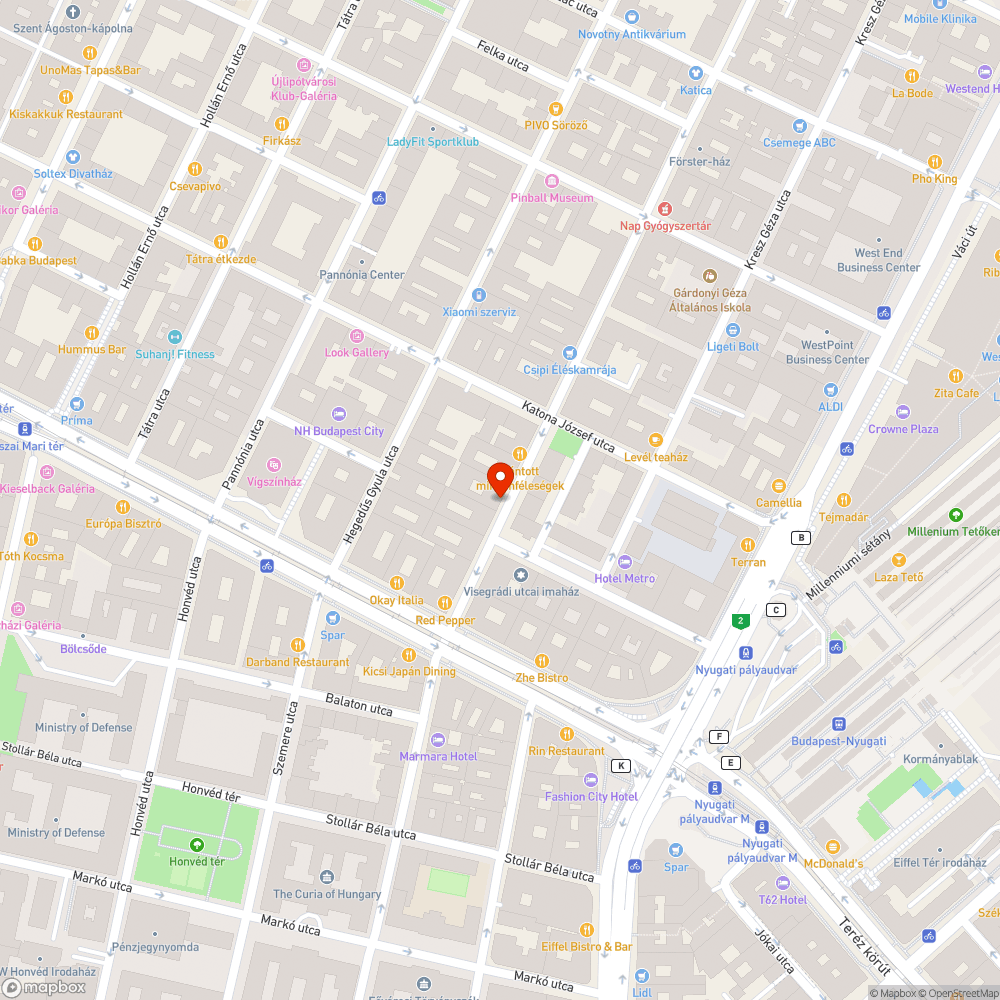 Elhagyott munkás (tábla) bejelentés helye