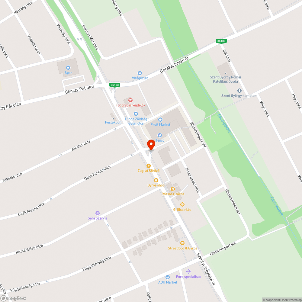 Nem világító gyalogosnyomógombos lámpa bejelentés helye