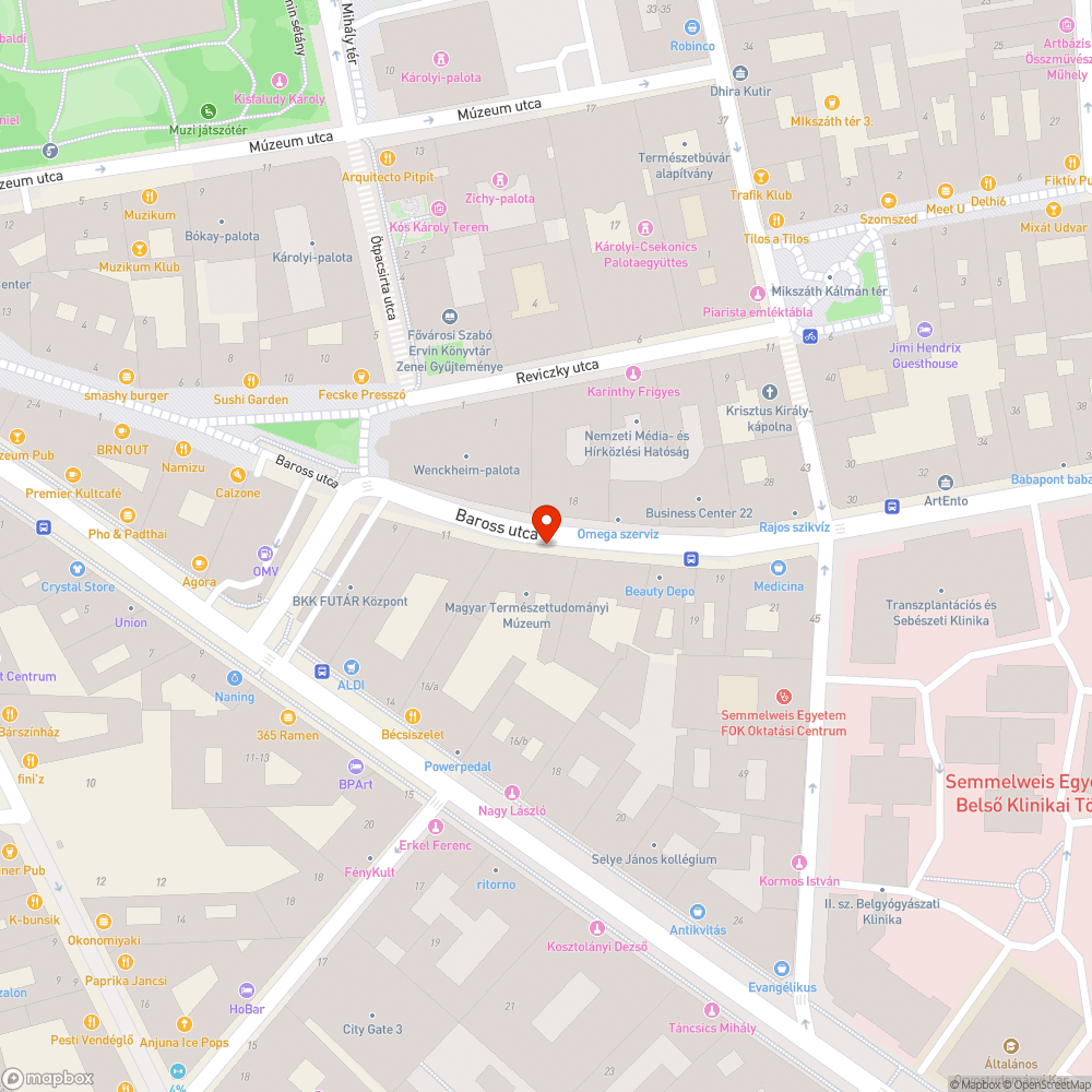 Varjú tetem az utcán bejelentés helye