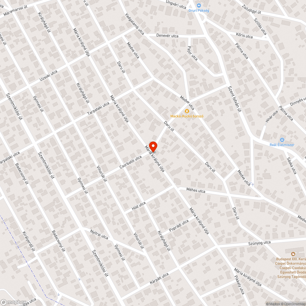 Töredezett járda és aszfalt bejelentés helye