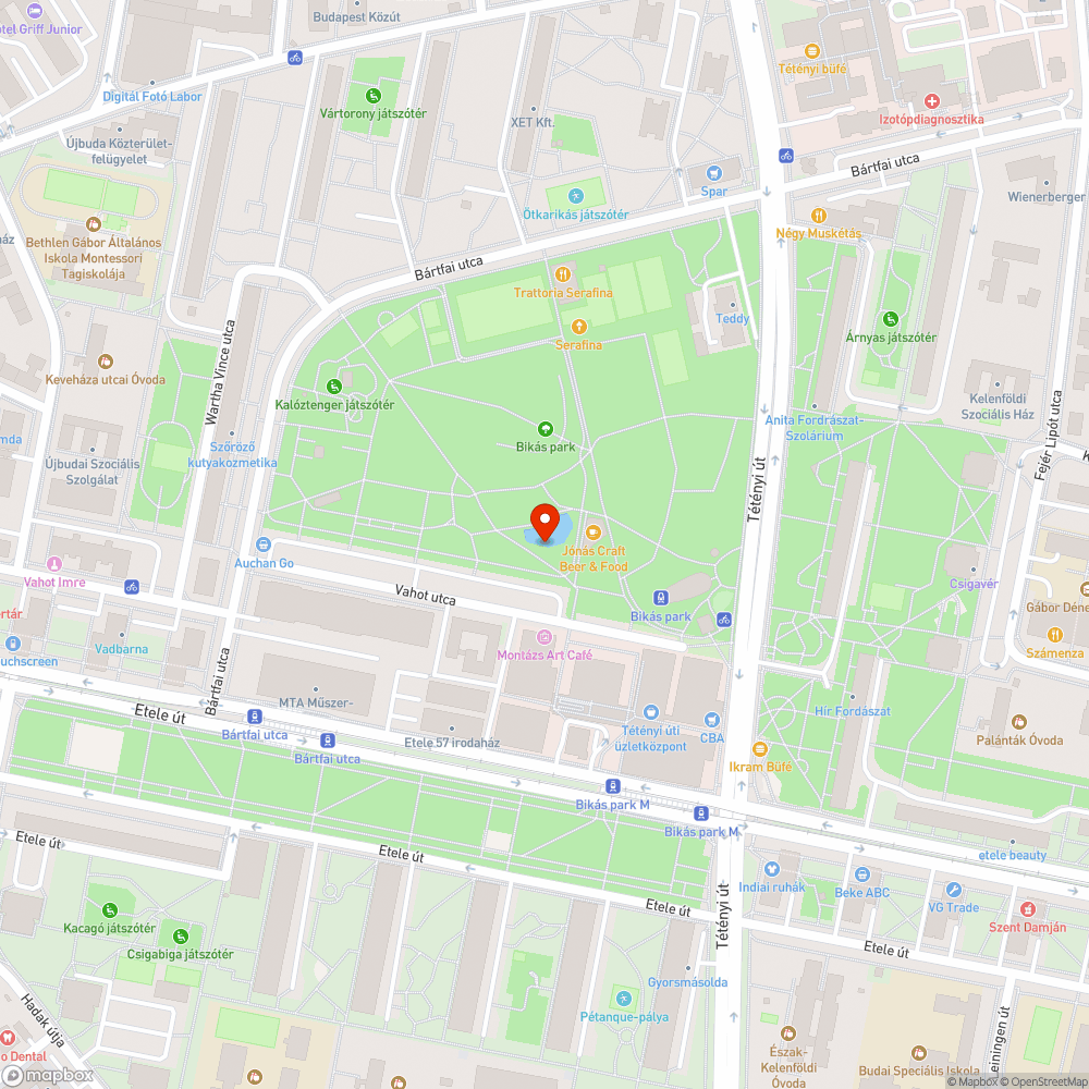 Galamb tetem bejelentés helye