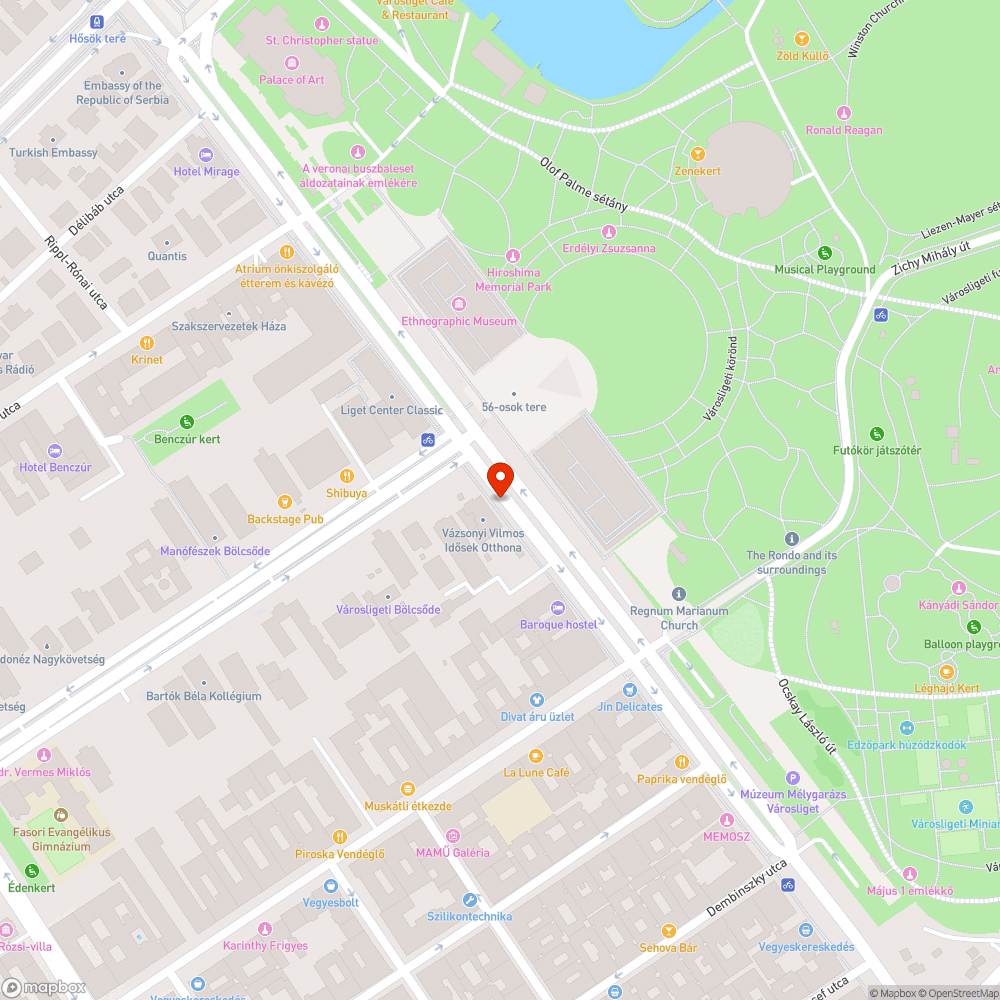 Kerékpár roncs bejelentés helye