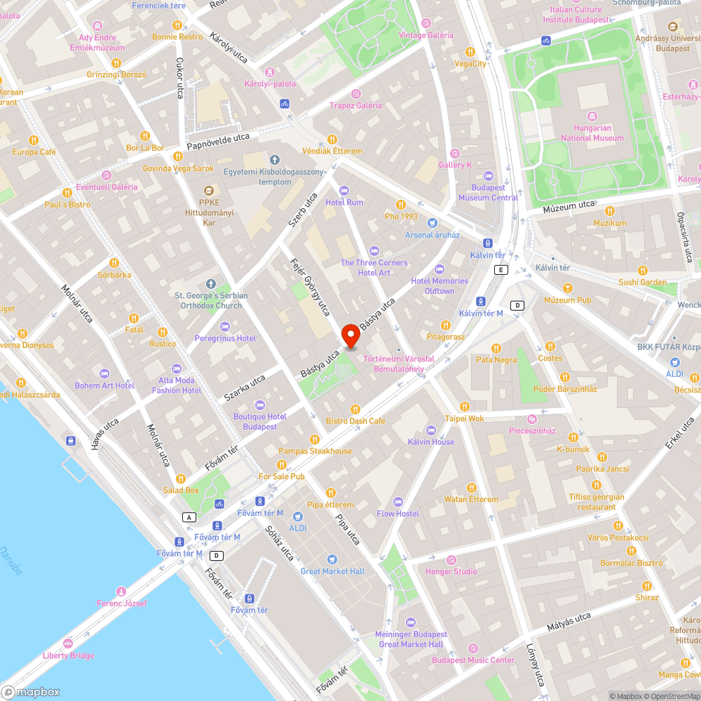 Elhagyott kerékpár bejelentés helye