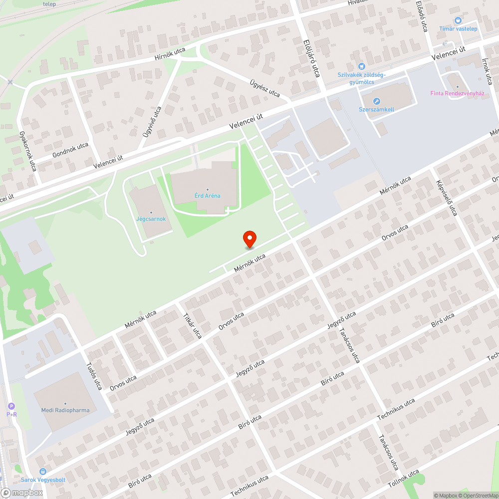 Érd Aréna mögötti parkolót benőtte a gaz bejelentés helye