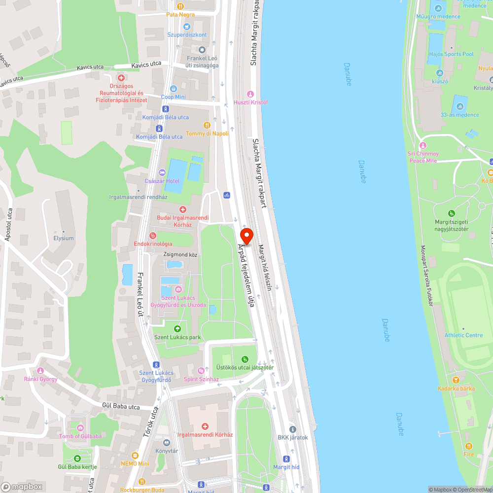 Kiégett lámpa bejelentés helye