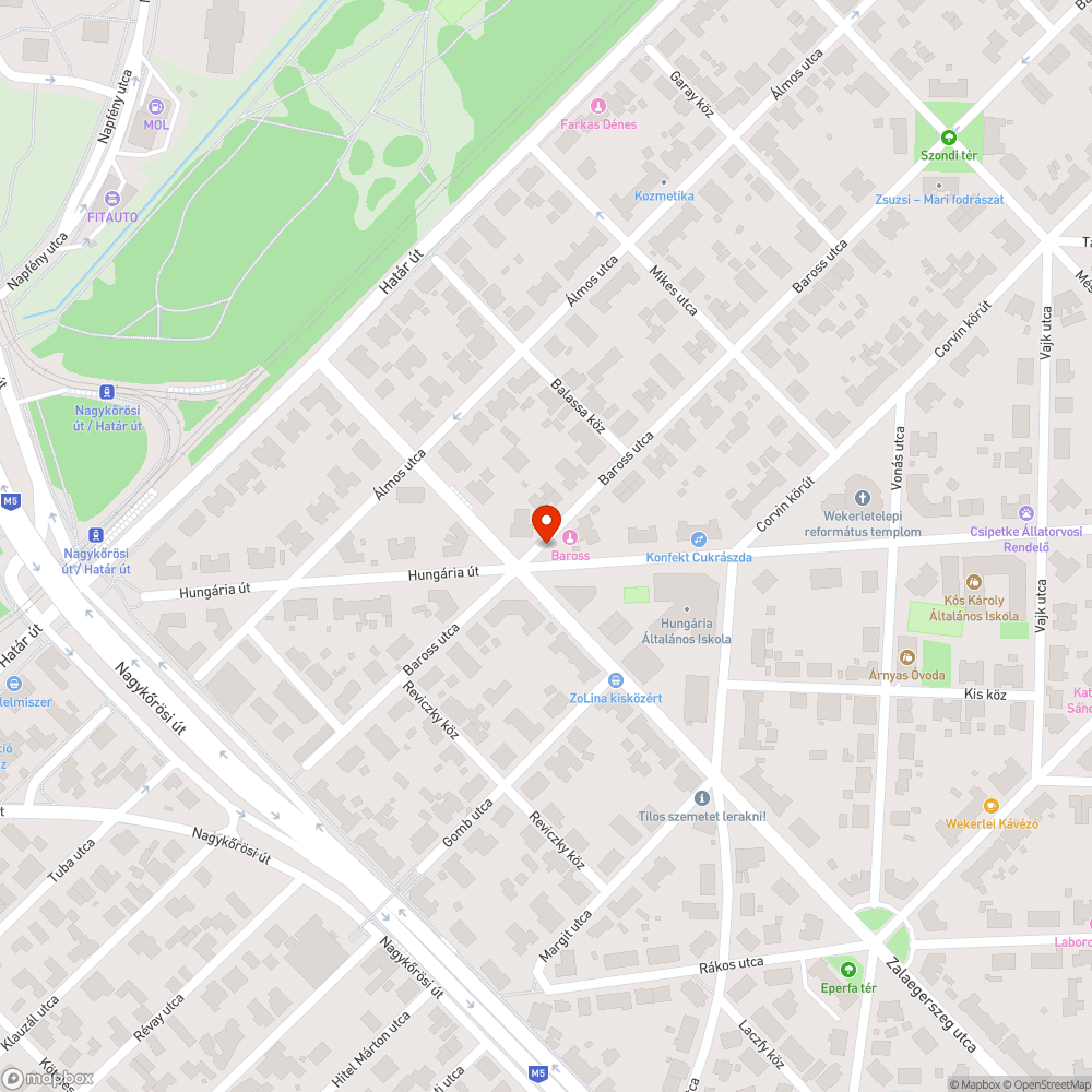 Szemétlerakás bejelentés helye