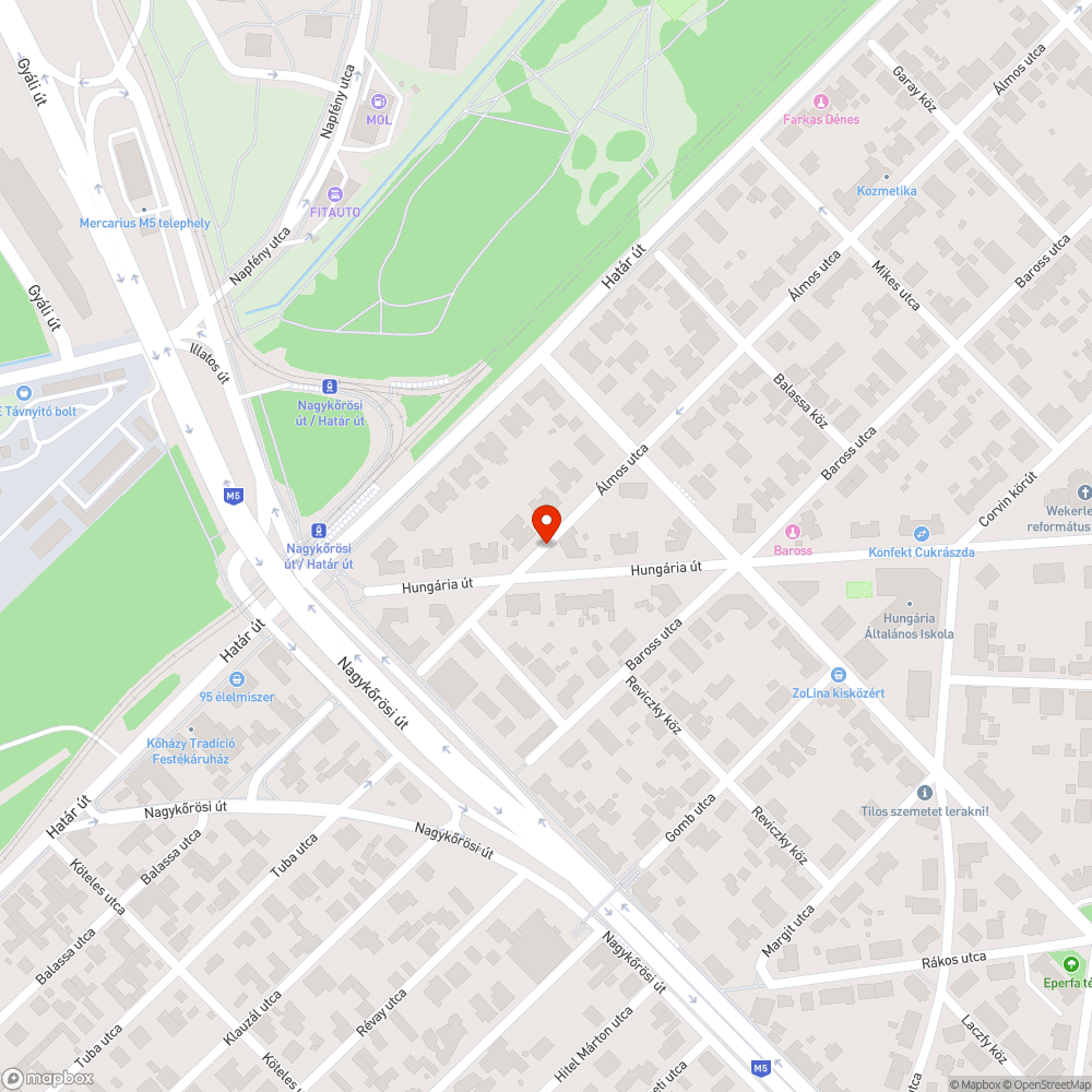 Zöldhulladék kirakása bejelentés helye