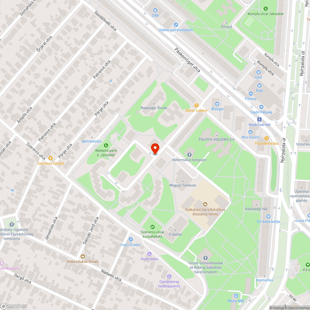 Folyamatos járdán parkolás bejelentés helye