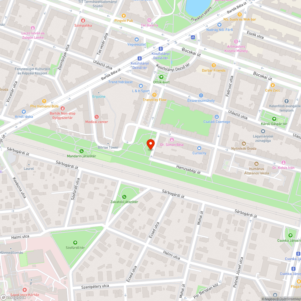 Szemét bejelentés helye