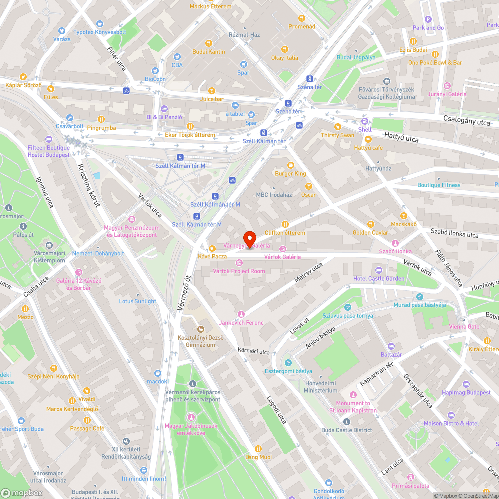 Úthibák. bejelentés helye