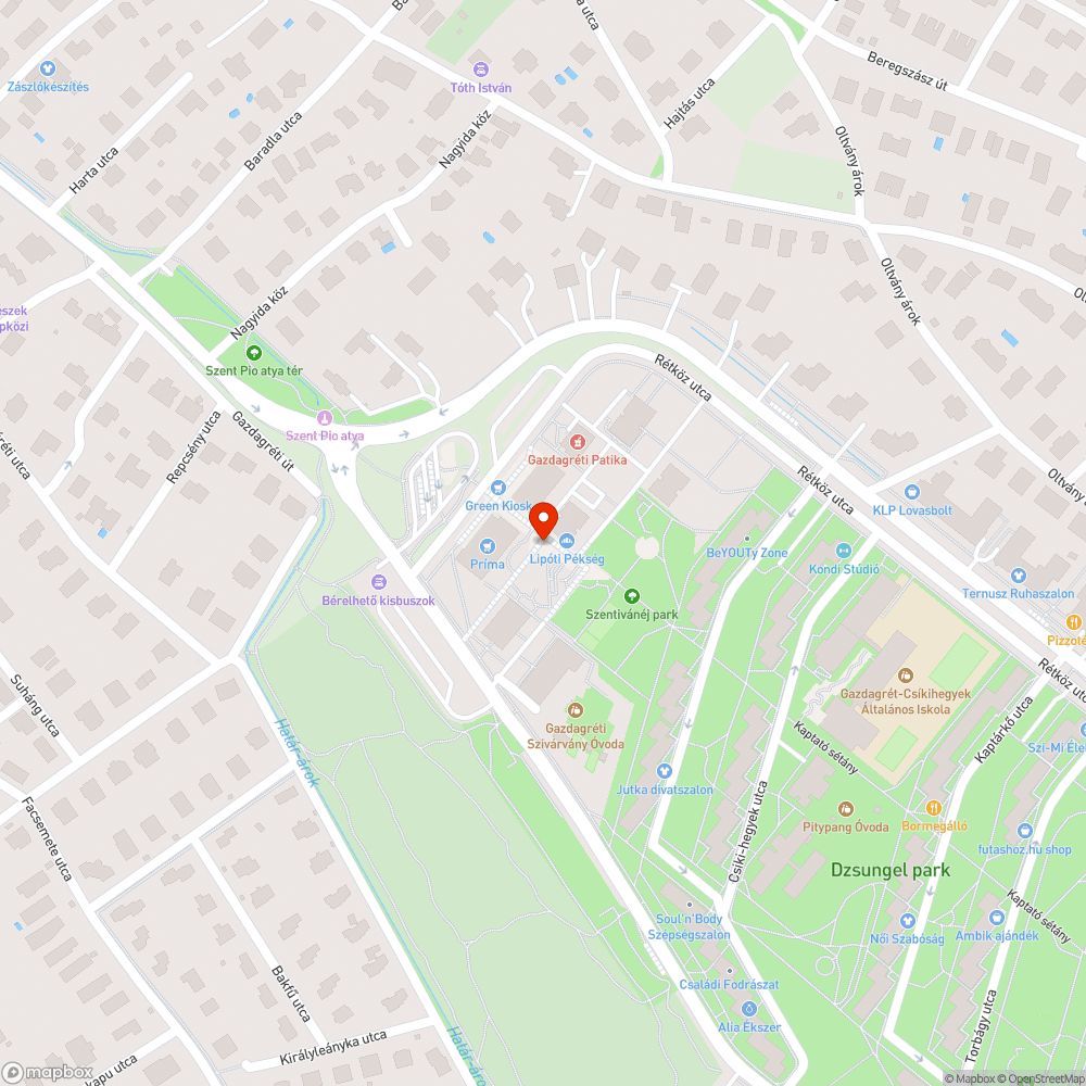 Gazdagréti téri park nagyon szemetes. bejelentés helye