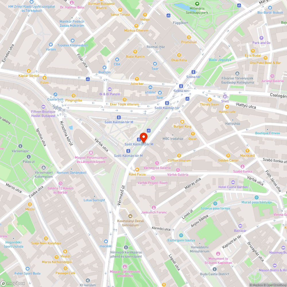 A fák körüli törött szegély bejelentés helye