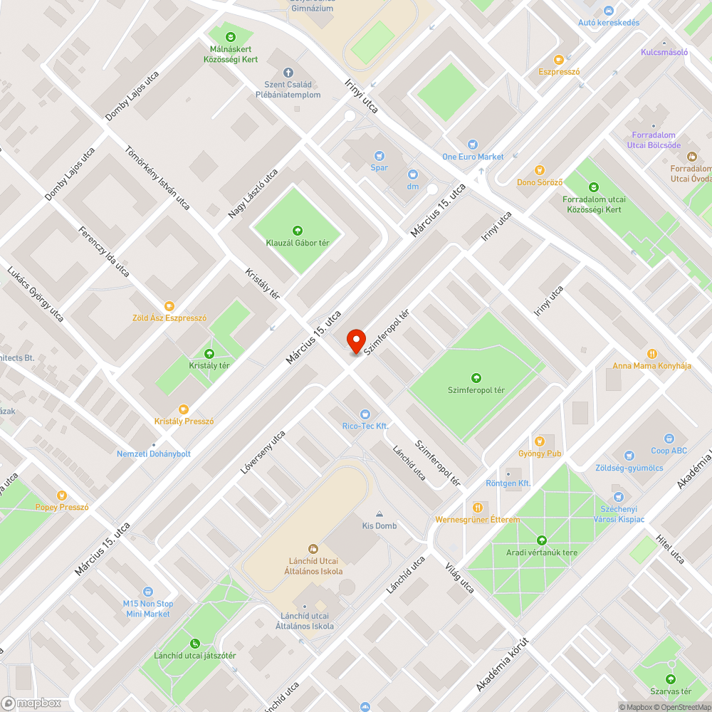 Beszakadt aszfalt bejelentés helye