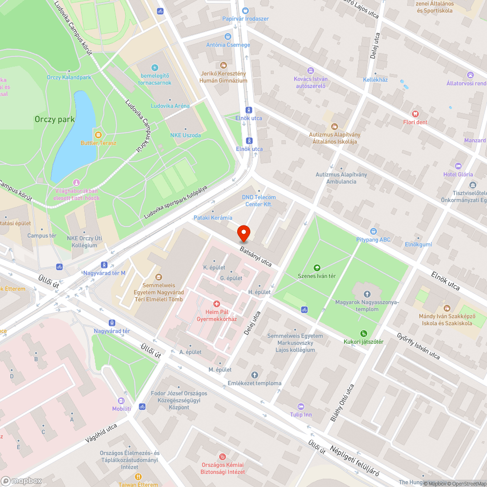 Kidöntött tábla bejelentés helye