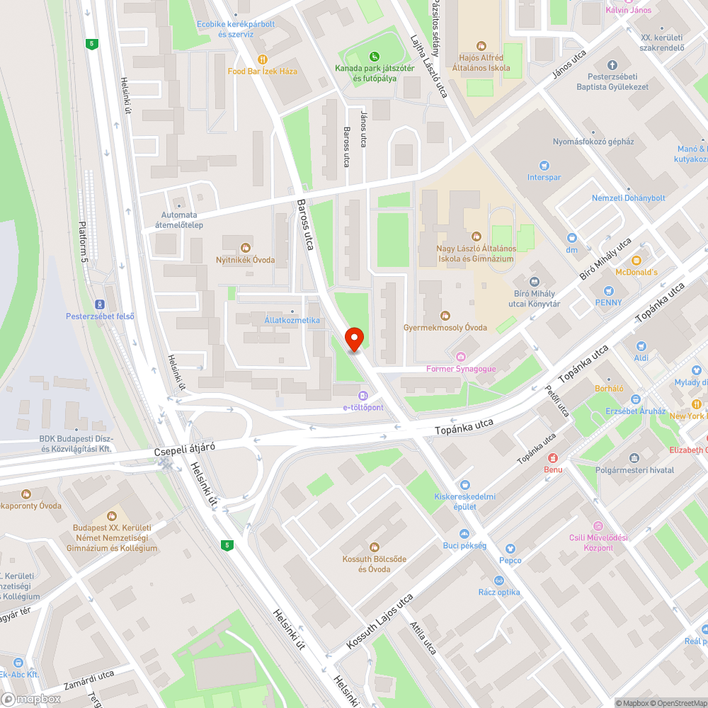 Sérült kerítés bejelentés helye