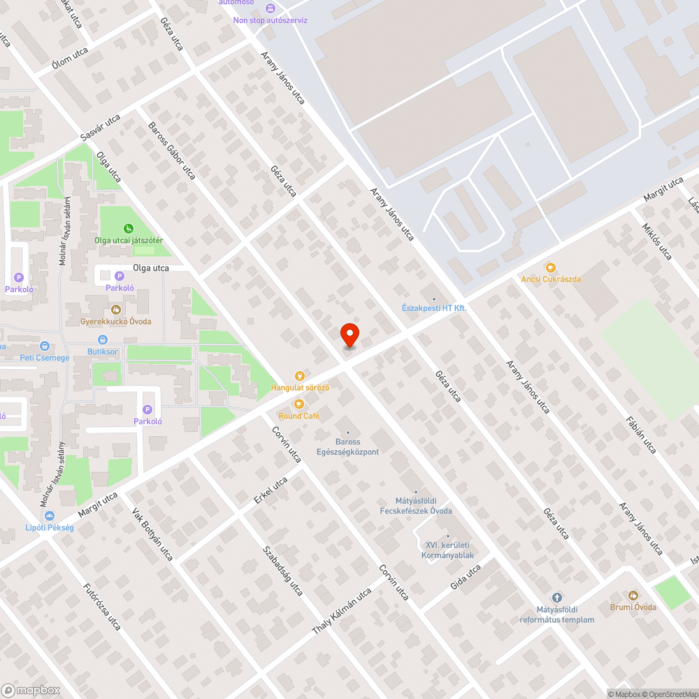 Hiányzó kültéri közlekedési tükör bejelentés helye