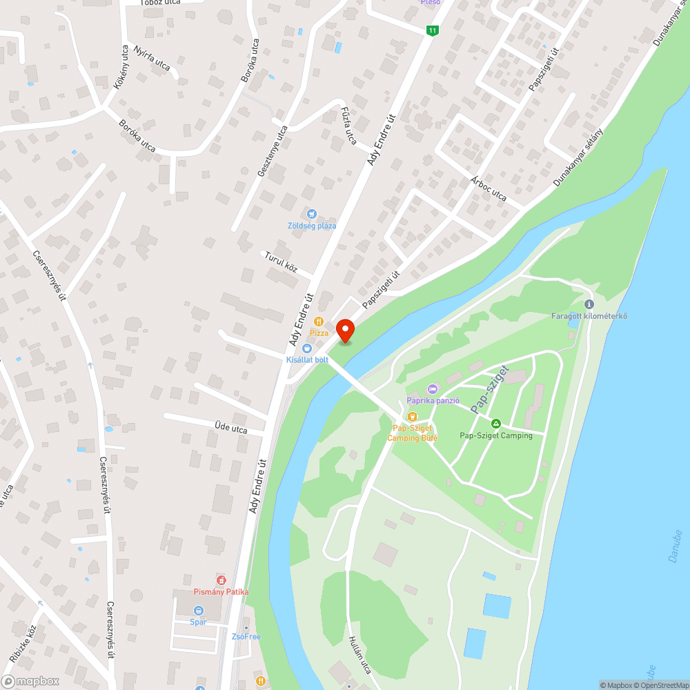 Otthagyott zöldséges bódé váz és szemete bejelentés helye