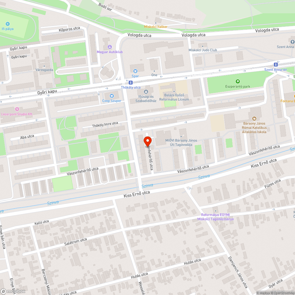 Lejárt műszakival régóta parkoló jármű bejelentés helye