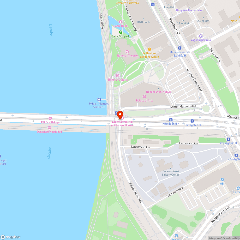 Mállik a híd pillére bejelentés helye