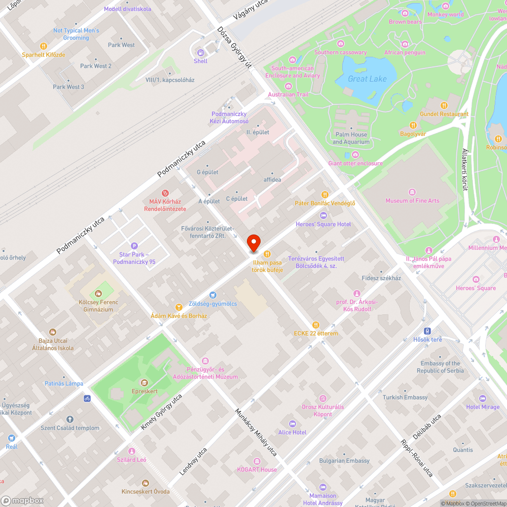 Gyorshajtás, zebra bejelentés helye