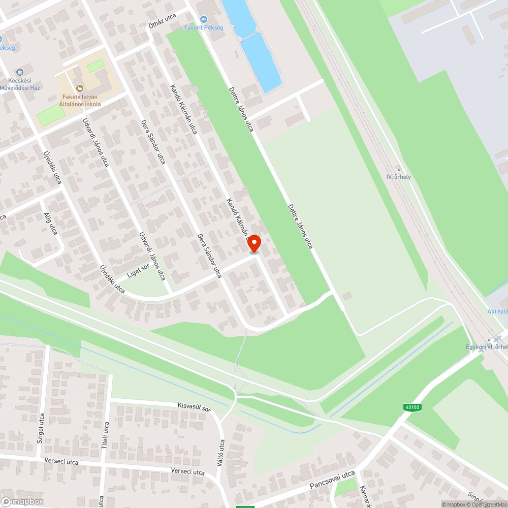 Hiányzó utcanévtáblák bejelentés helye