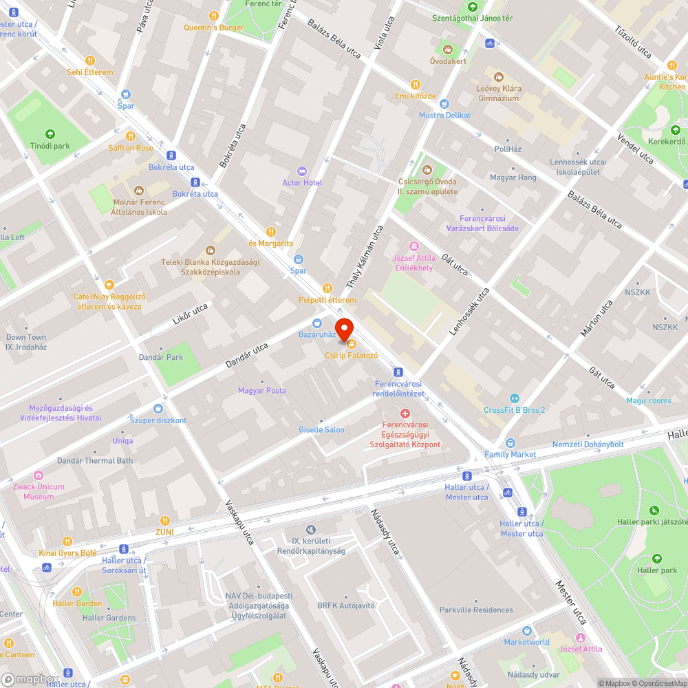 Levelek eltakarításra várnak bejelentés helye