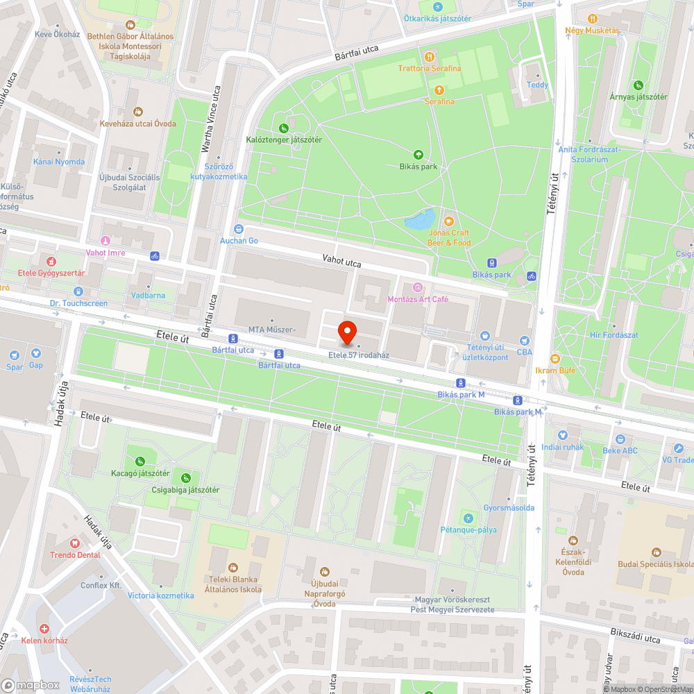 Ferde bejelentés helye